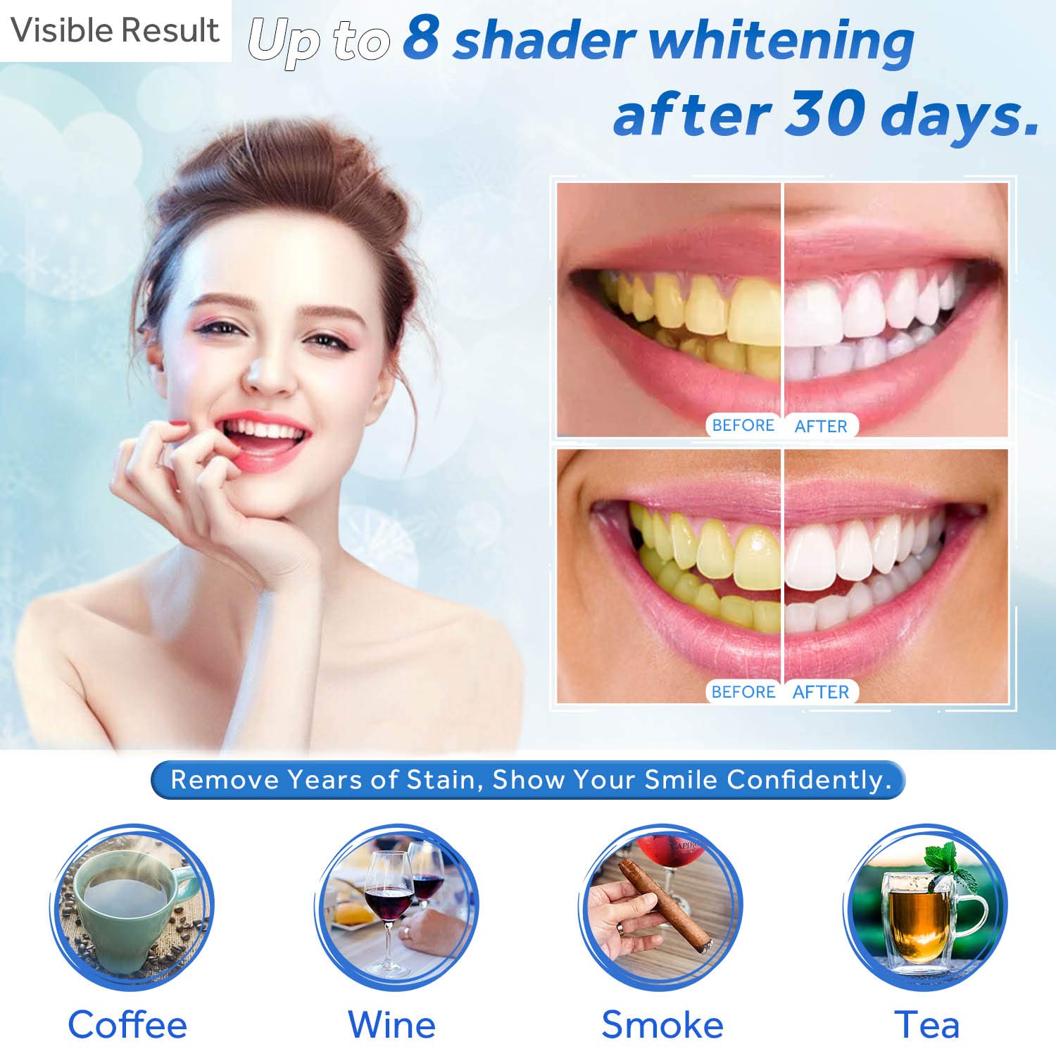 Teeth Whitening Gel Refill Syr - Teeth Whitening Pens 评论和价格
